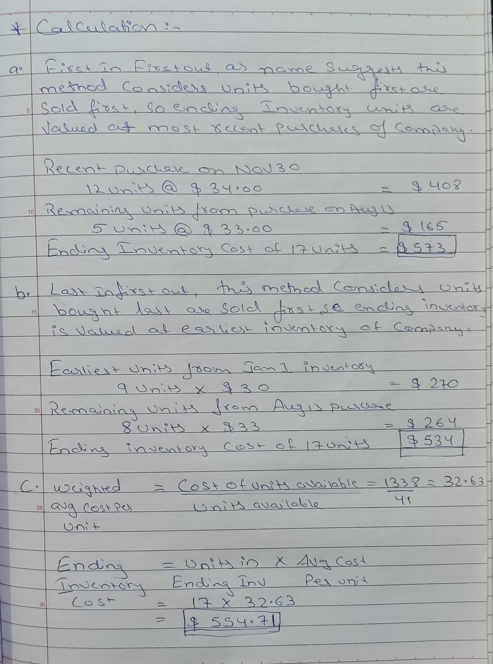 lifo periodic inventory method